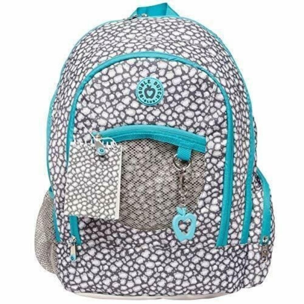 Lot of 3 Leopard Print Backpacks Double Dutch Club 18" NEW BUNDLE of 3 backpacks